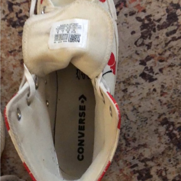 Converse Cherry Pattern High-Tops - Picture 4 of 4